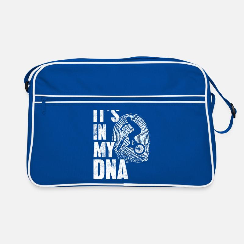 BMX BIKER C'EST DANS MON ADN CADEAU Sac Retro