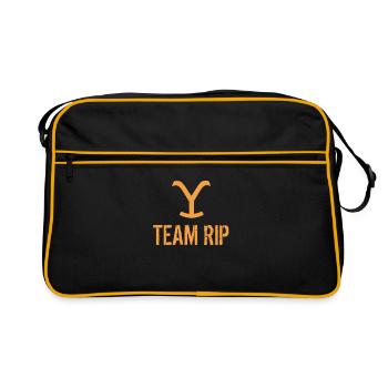 Team Rip Yellowstone - Retro Bag - black/gold - Front