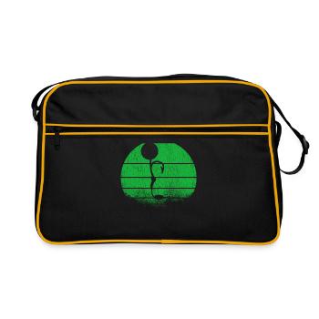 Carpes de carpes cadeau carpe Boilie - Sac Retro - noir/or - Devant