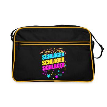 Hit - Retro Bag - black/gold - Front