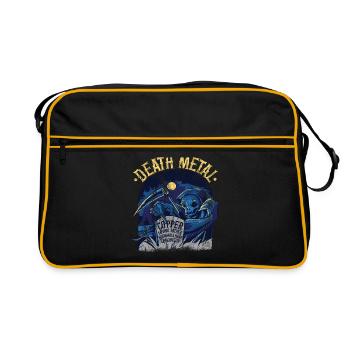 Funny Vintage Death Metal Copper Chemistry Science - Retro Bag - black/gold - Front