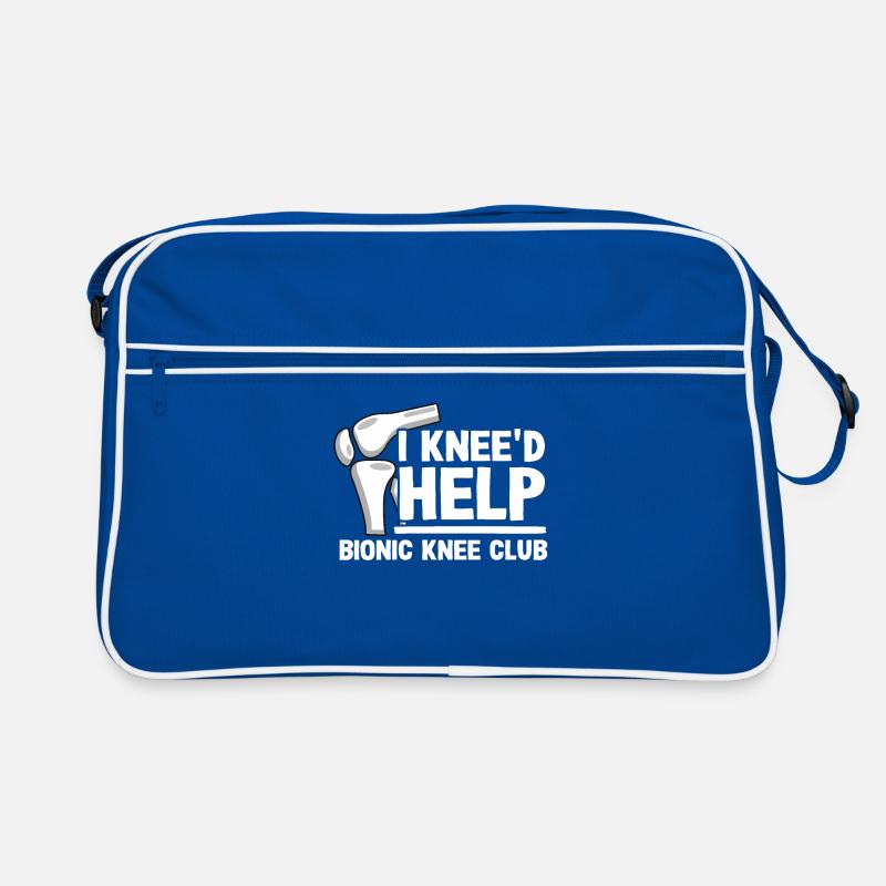 I Knee'd Help Bionic Knee Club Surgery Replacement Retro Bag