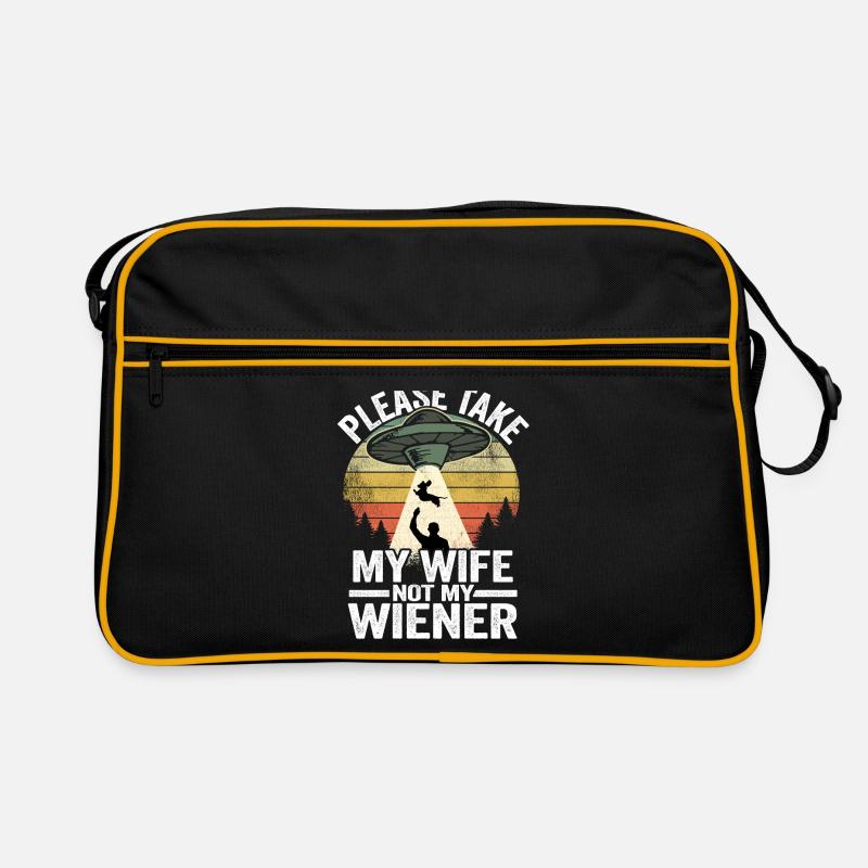 Teckel papa maître teckel propriétaire blaireau Sac Retro