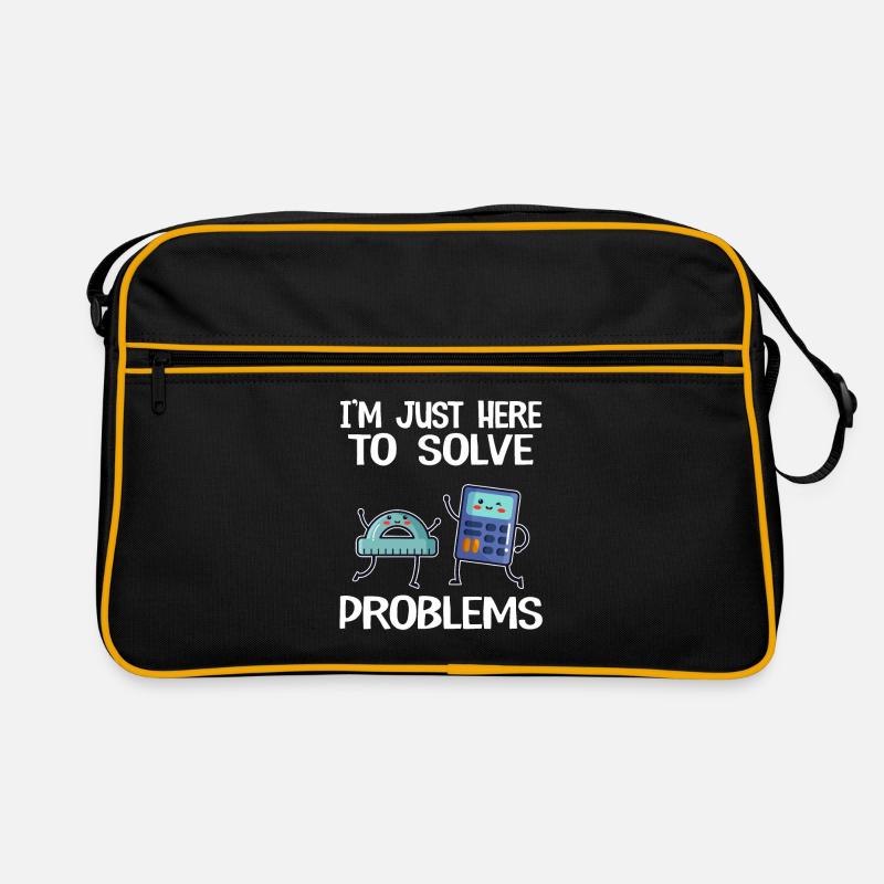 Professeur de maths Bac Math Student Cadeau Drôle Sac Retro
