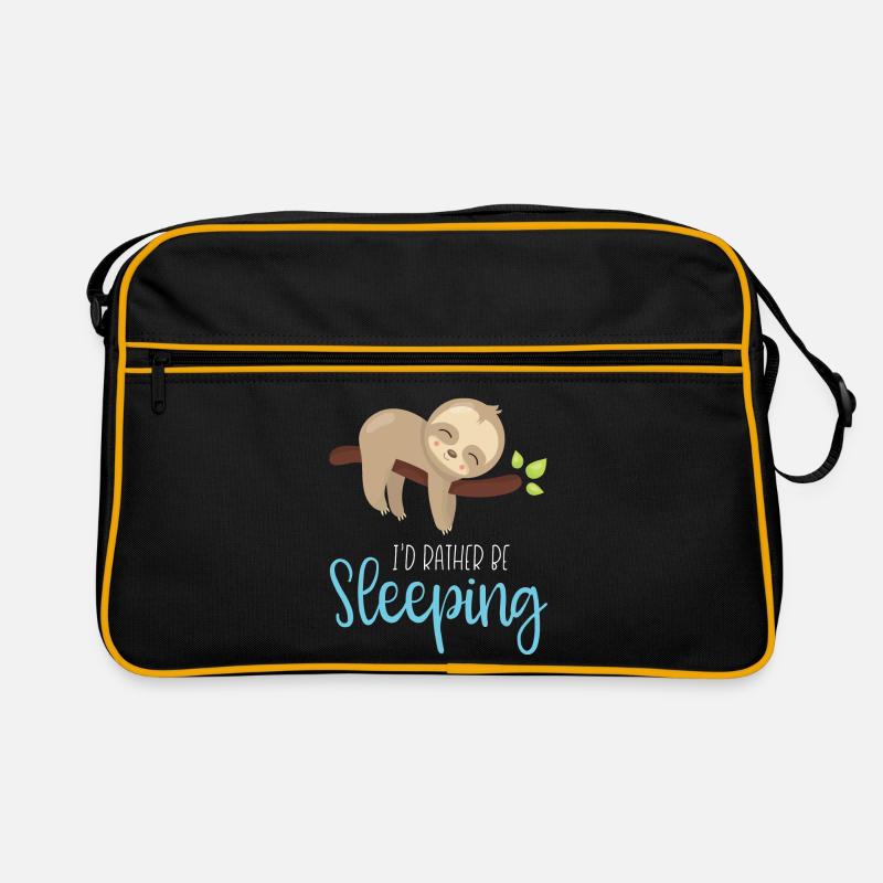 I’d Rather Be Sleeping Retro Bag