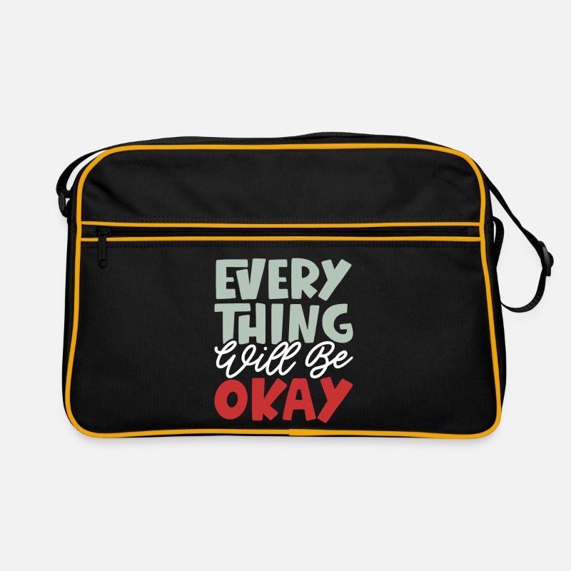 Everything Will Be Okay Retro Bag