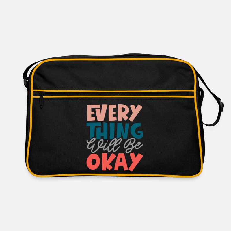 Everything Will Be Okay Retro Bag