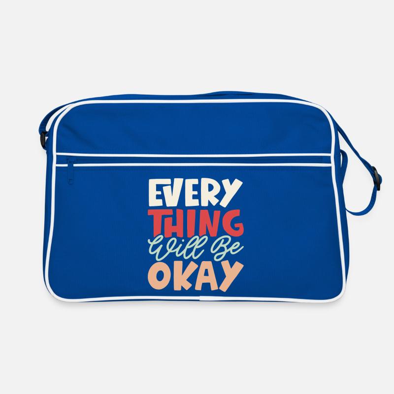 Alles wird gut Retro Tasche