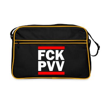 Fck pvv - Retro Bag - black/gold - Front