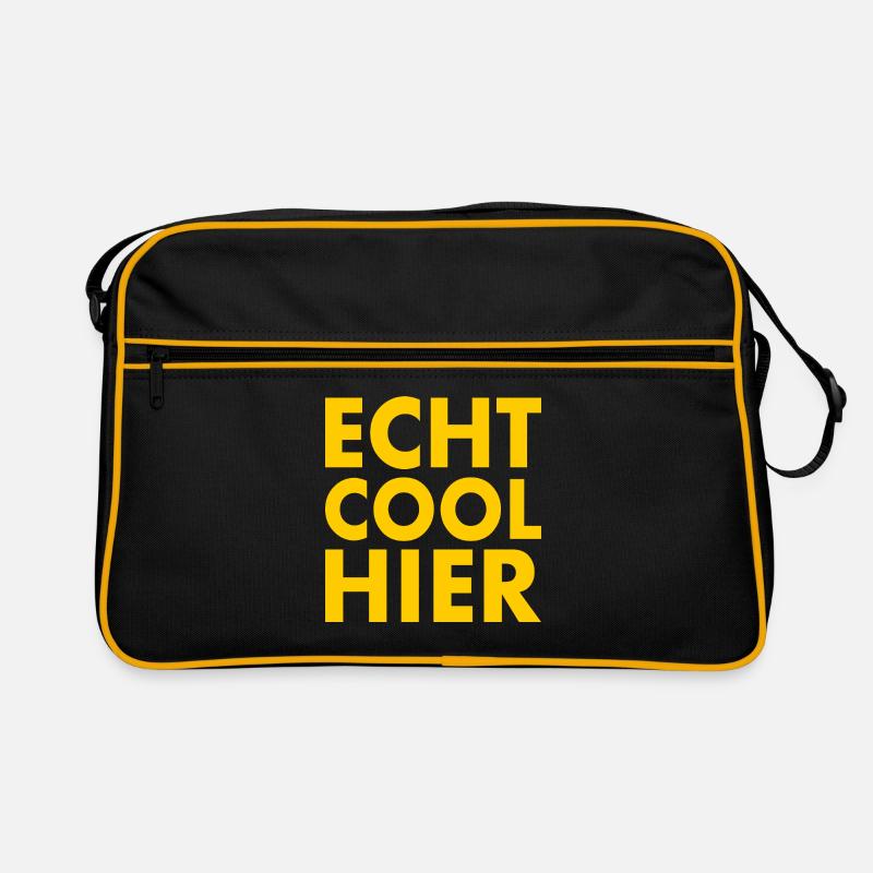 Echt cool hier Retro Tasche