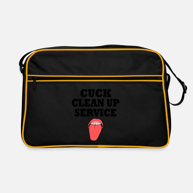 Cuckold cuck clean up service Retro Bag