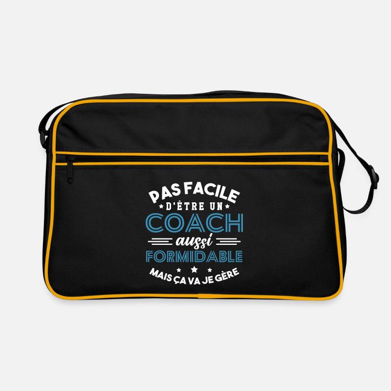 Cadeau Formidable pour Coach Formidable Sac Retro