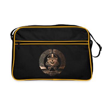 DDR - Blutgruppe 1:50 - Vintage Kupfer Edition - Retro Tasche - Schwarz/Gold - Vorne