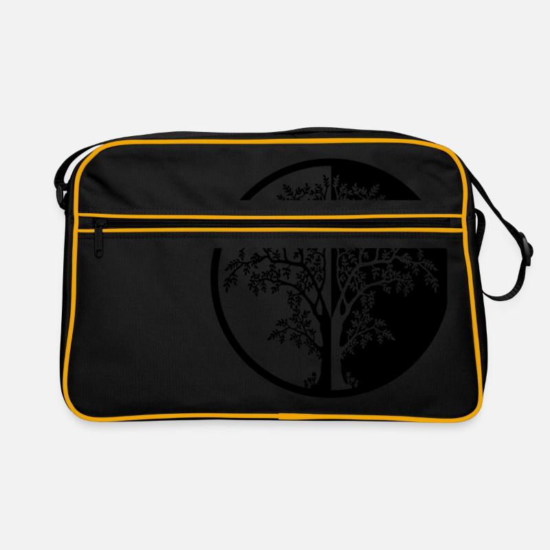 015 - tree Retro Bag