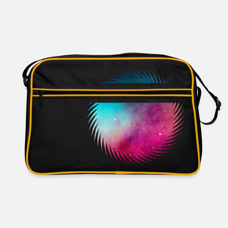 Abstract galaxy Retro Bag