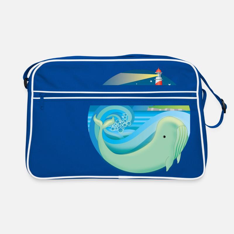 whale Retro Bag