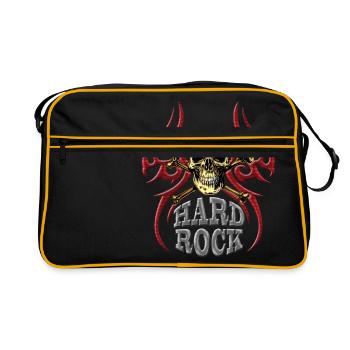 Hard Rock - Sac Retro - noir/or - Devant
