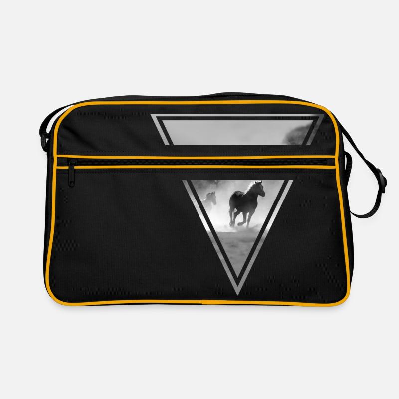 PFERDE S/W Retro Tasche