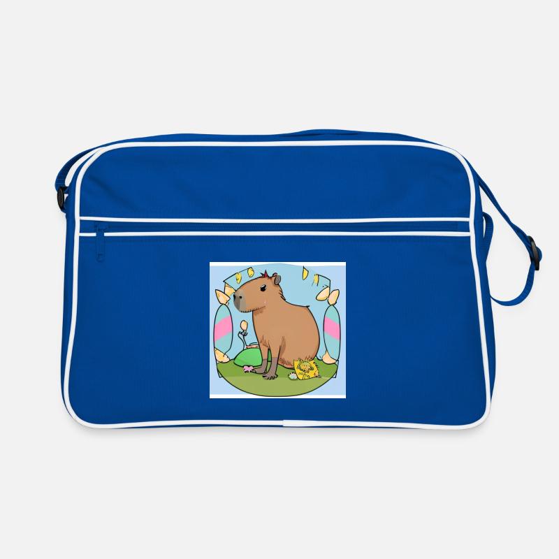 Oster-Capybara Retro Tasche