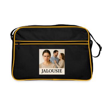 Jalousie  - Retro Bag - black/gold - Front