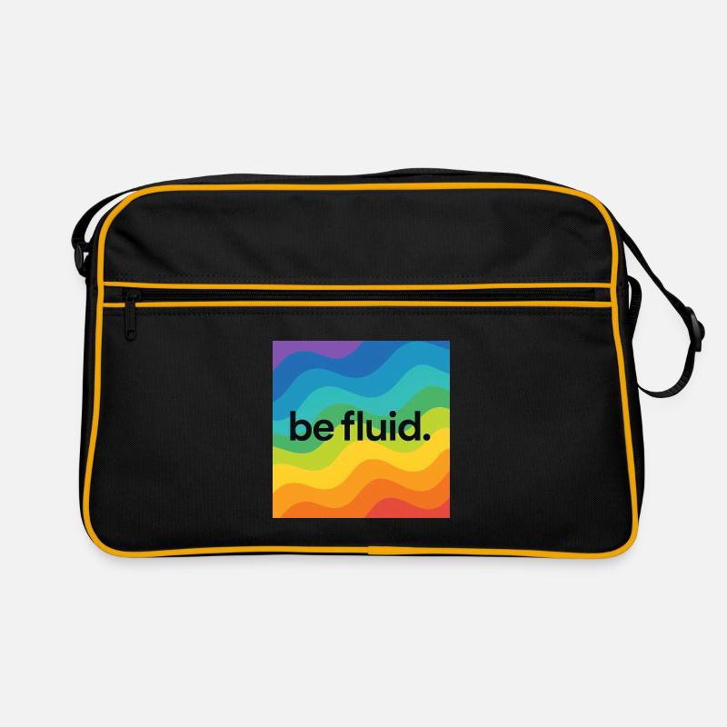 Be Fluid – LGBTQ+ Pride Design mit progressiver Bo Retro Tasche
