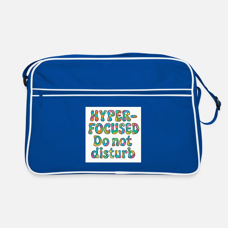Conception hyper concentrée et sans déranger Sac Retro