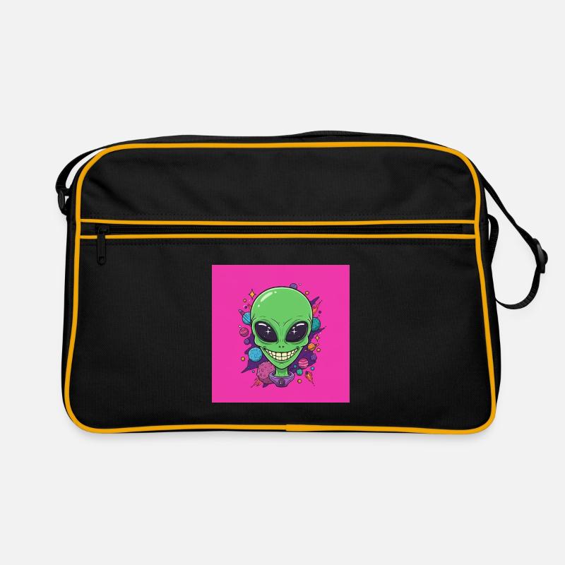 Alien Smile Cosmics Retro Bag