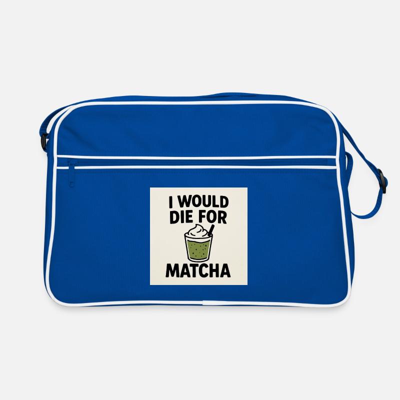I Would Die For Matcha Retro Bag