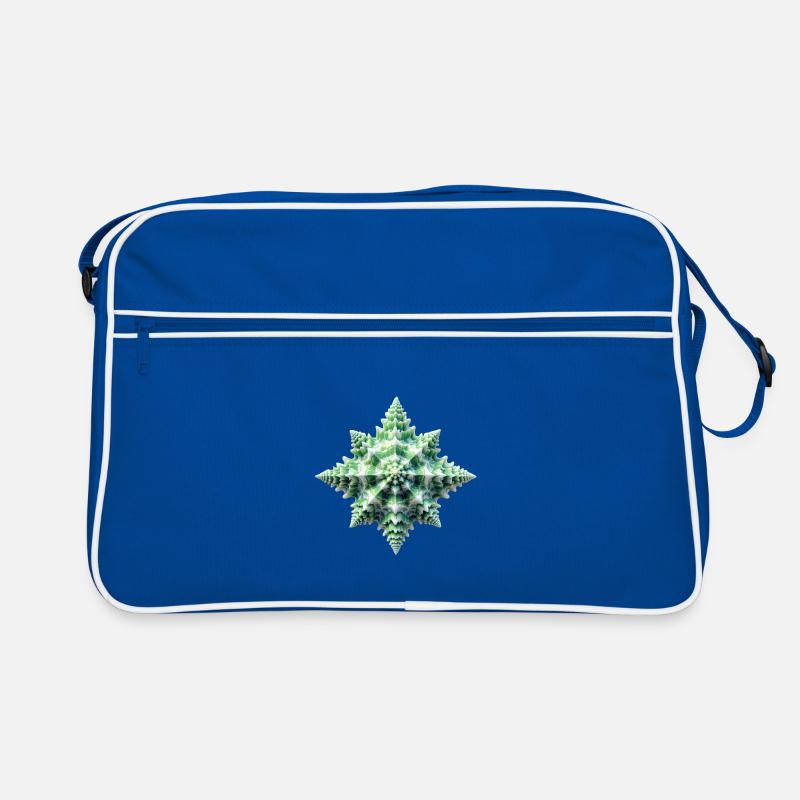 Green Star Shell Retro Bag