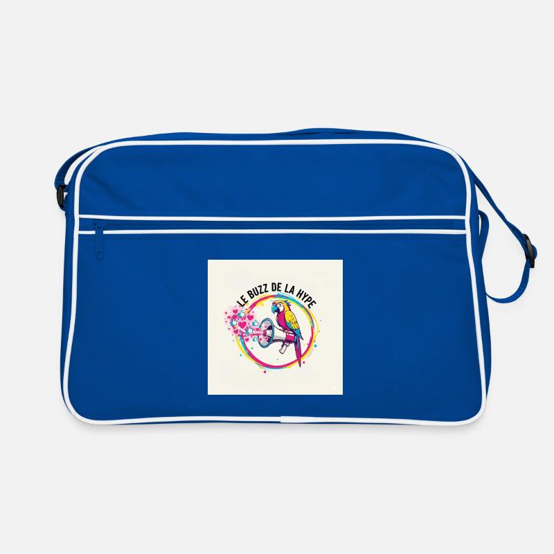 Papagei Summen Retro Tasche