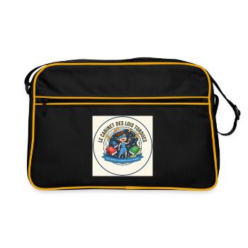 The Cabinet of Torbude Laws - Retro Bag - black/gold - Front