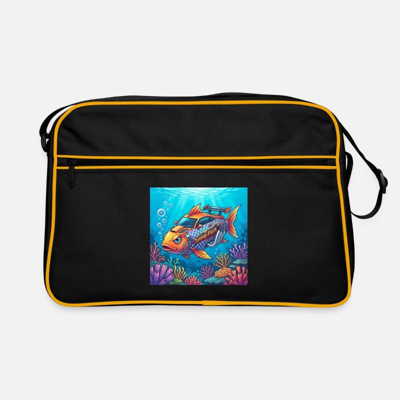 Tuning Fish Retro Bag