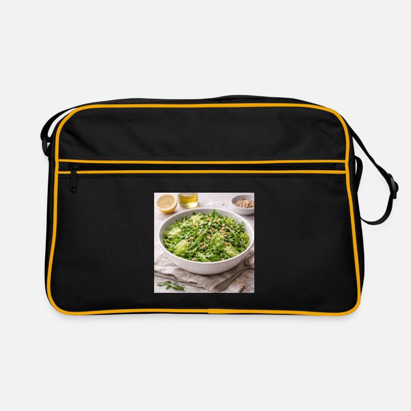 Salade de roquette et de pignons de pin Sac Retro