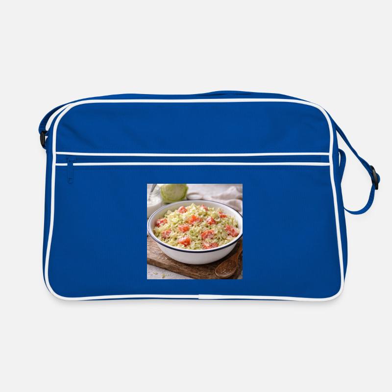 Creamy cabbage and tomato salad Retro Bag