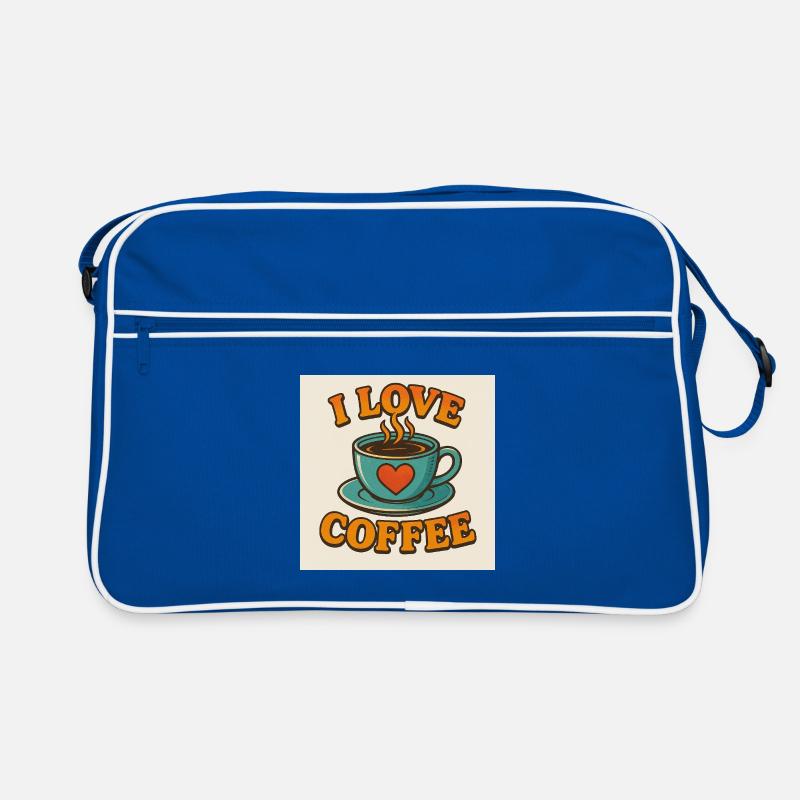 Coffee Love Cup Retro Bag