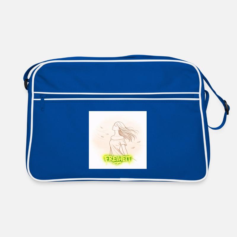 La liberté dans le vent Sac Retro