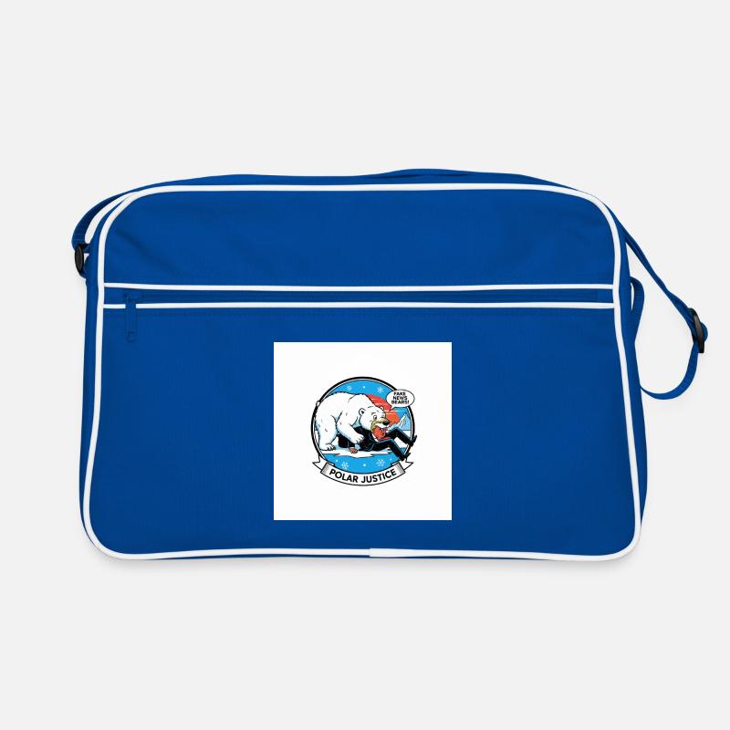 PolarJustice Cartoon Retro Bag