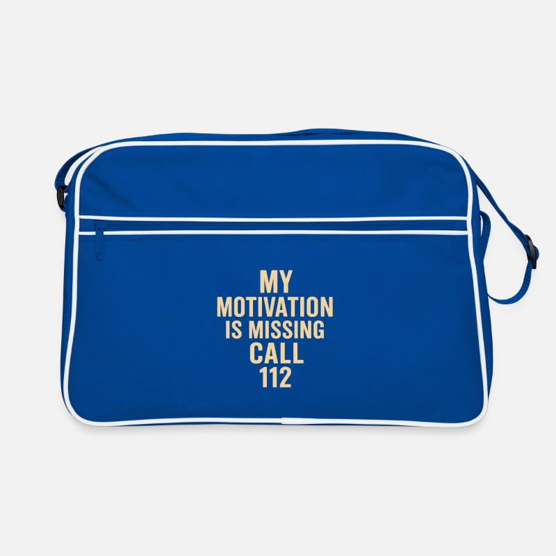 Motivation disappeared Call 112 Retro Bag
