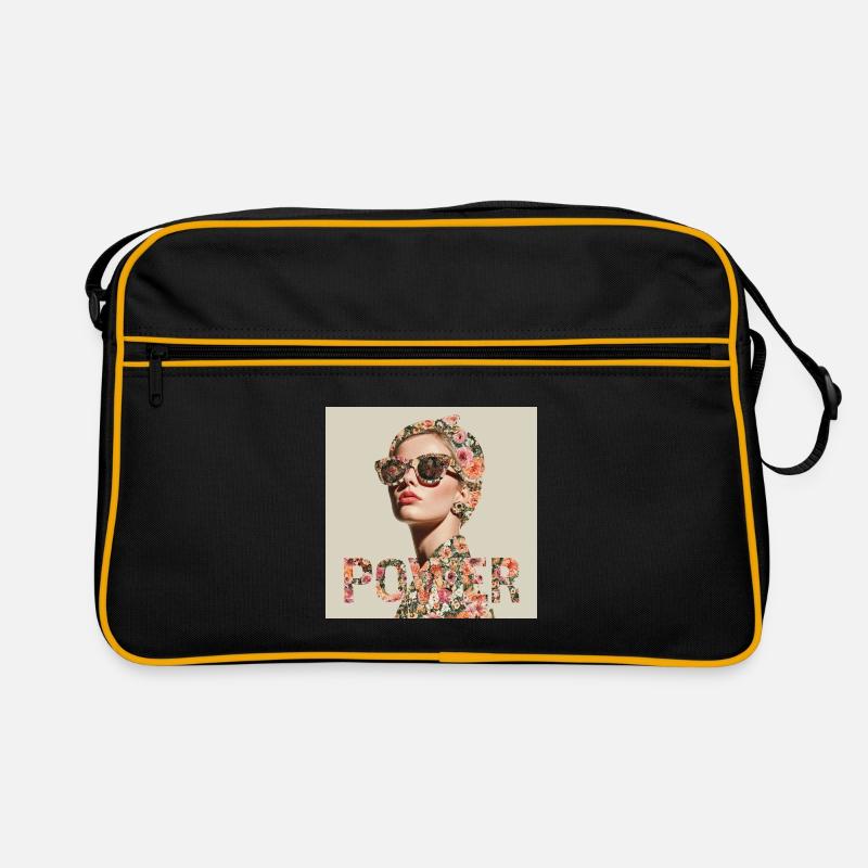 Powerfrau Retro Tasche