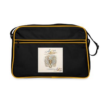 Golden Scorpio Star Spell - Retro Bag - black/gold - Front