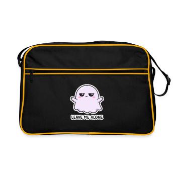 Get out of my way spirit - Retro Bag - black/gold - Front