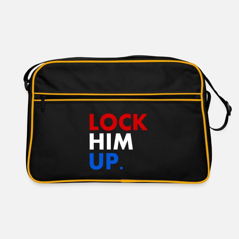 Lock him up Retro Tasche