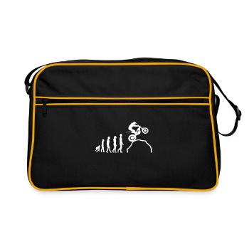 Trial Evolution Trials Motorcycle - Retro Bag - black/gold - Front