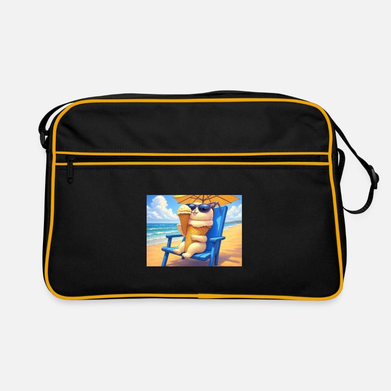 Strand Bunny Eiscreme Sonnenbrille Sac Retro