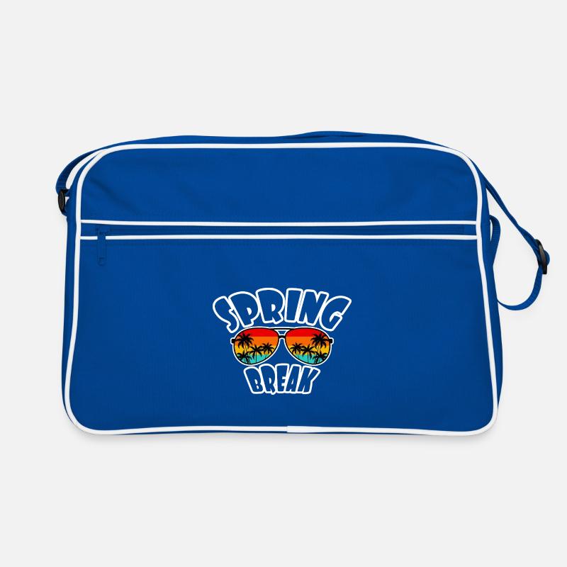 Spring Break Retro Sunset & Beach Retro Bag