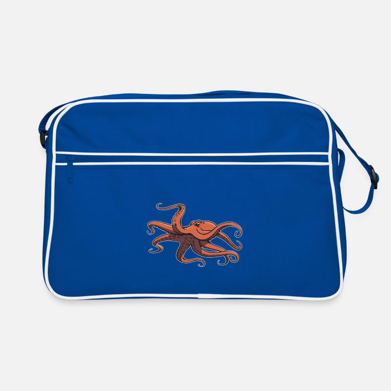 I like octopus - eight tentacles - squid Retro Bag