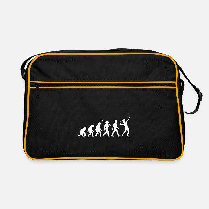 Evolution Tennis - Joueurs de tennis - Sac Retro - noir/or