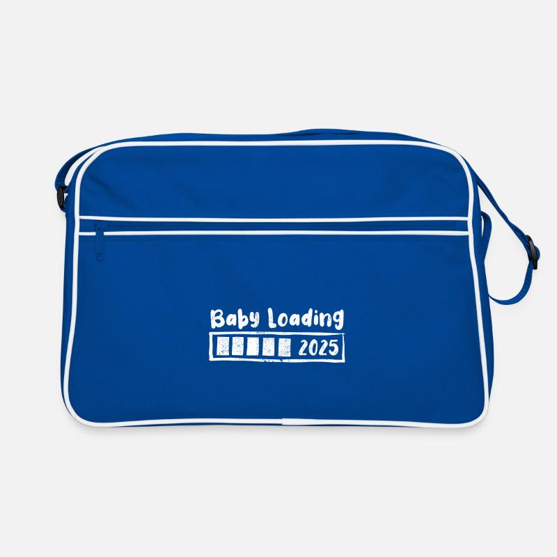Baby 2025 loading - Schwangerschaft - Geschenk Retro Tasche