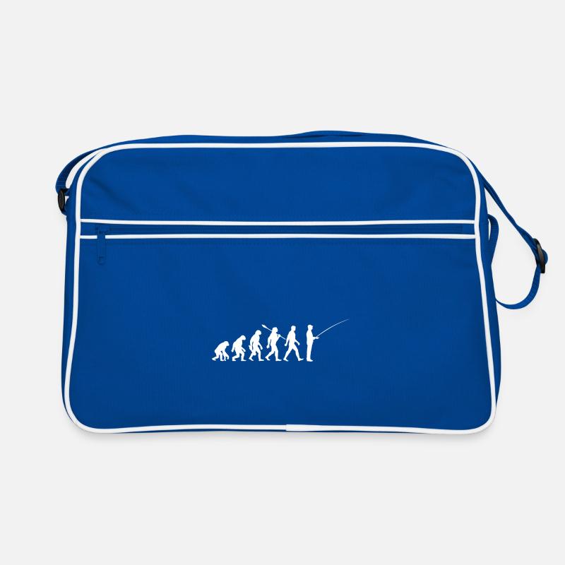 Evolution - Anglers - Fishing for fish Retro Bag