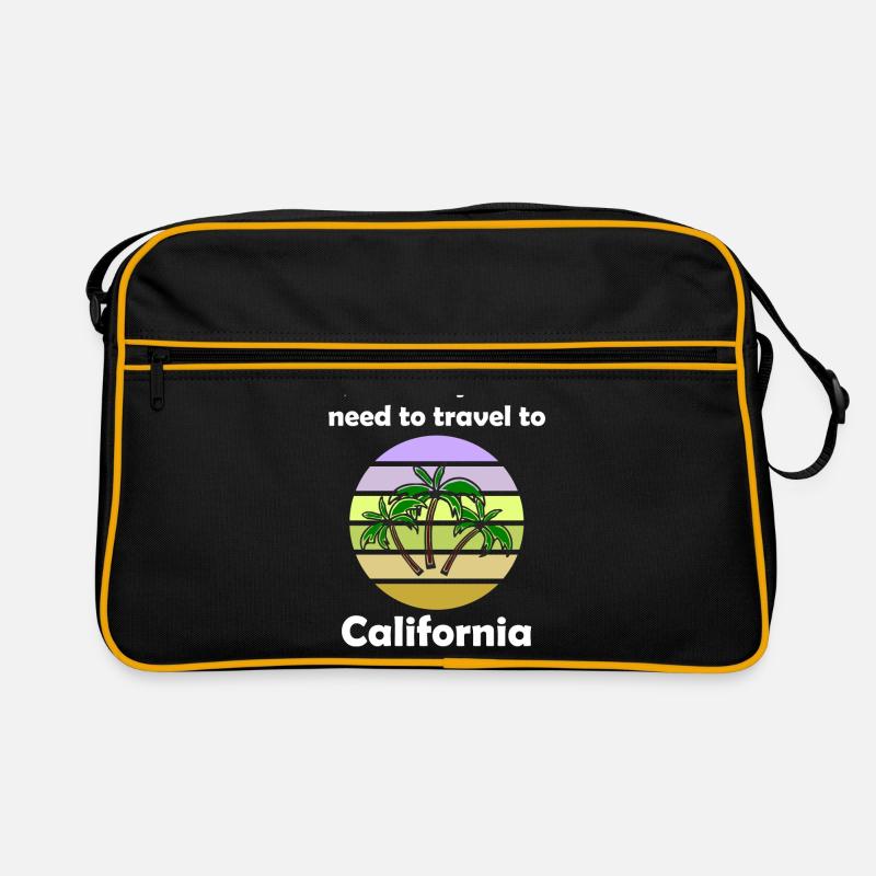 Vacation in California Retro Bag